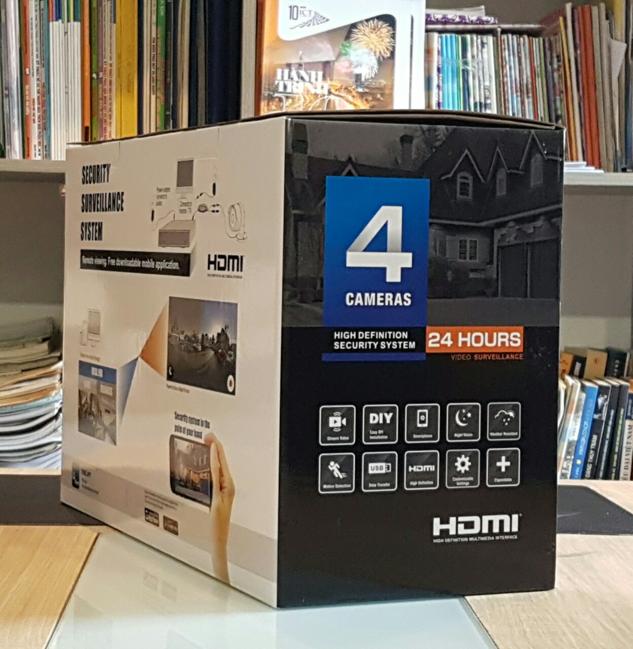 CAMERA GIÁM SÁT CÓ ÂM THANH (CAMERAS KIT 4CH - DVR) HÀNG CHÍNH HÃNG