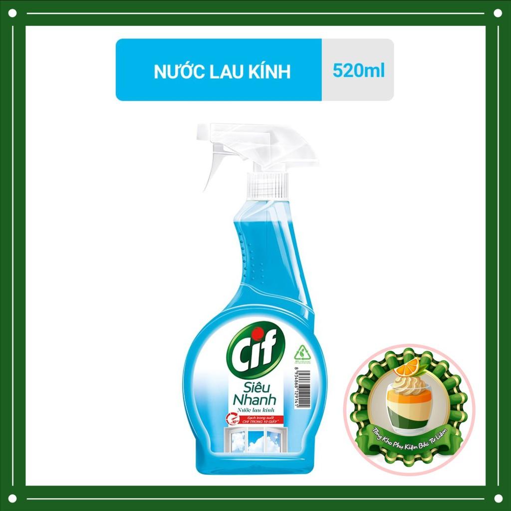 Nước lau kính Cif (520ml)