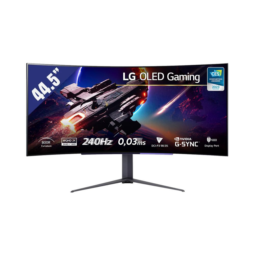 Màn Hình OLED Gaming LG UltraGear OLED 45” 45GR95QE-B - Hàng Chính Hãng