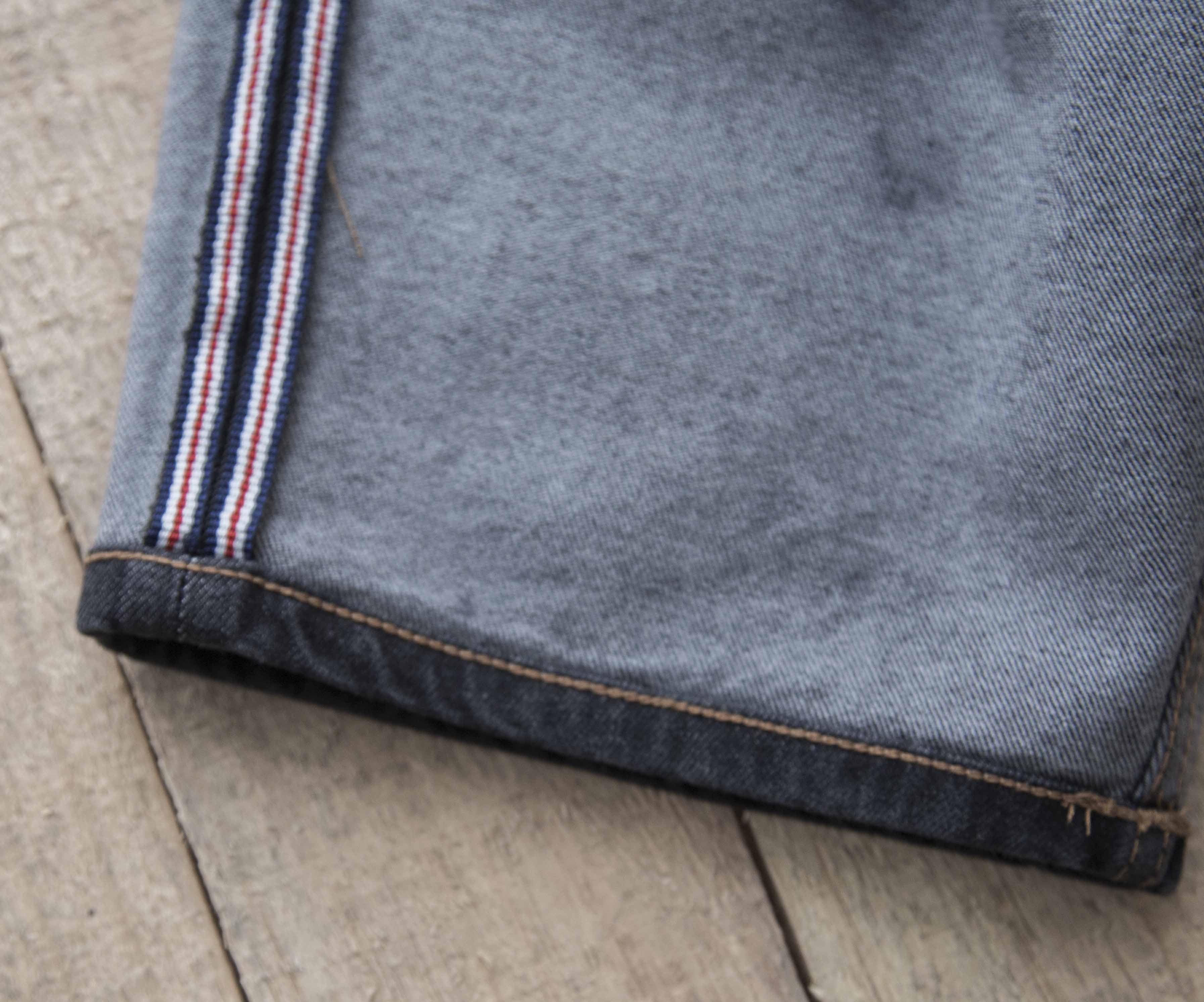 Quần short jean nam indigo cao cấp thương hiệu LAB - S2251