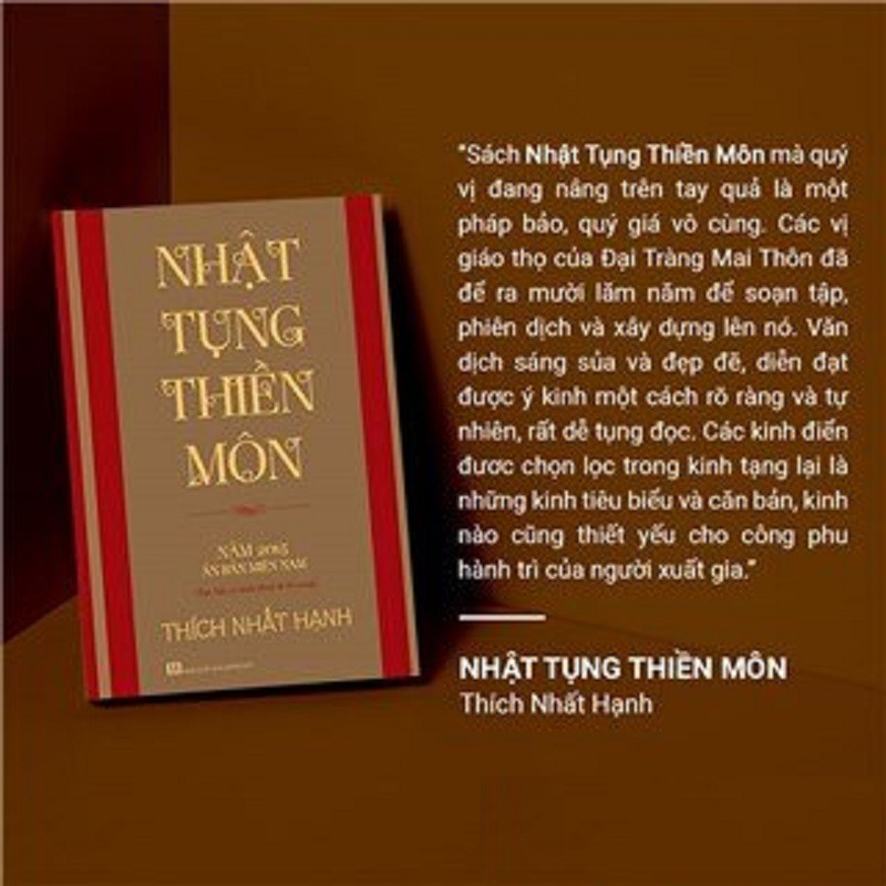 Sách - Nhật Tụng Thiền Môn