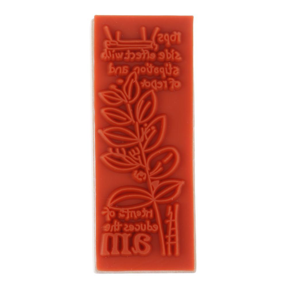 1 Piece Retro Style Wooden Flower Stamp For Scrapbooking English Letters DIY