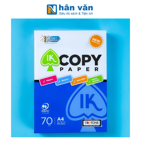 Giấy In, Giấy Photo IK Copy A4 70gsm