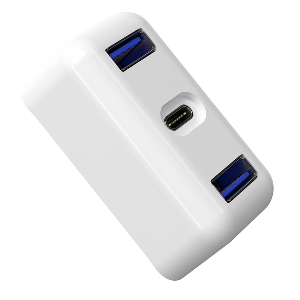 USB3.0 HUB Power Adapter Docking Station for Data Sync And Fast Charging