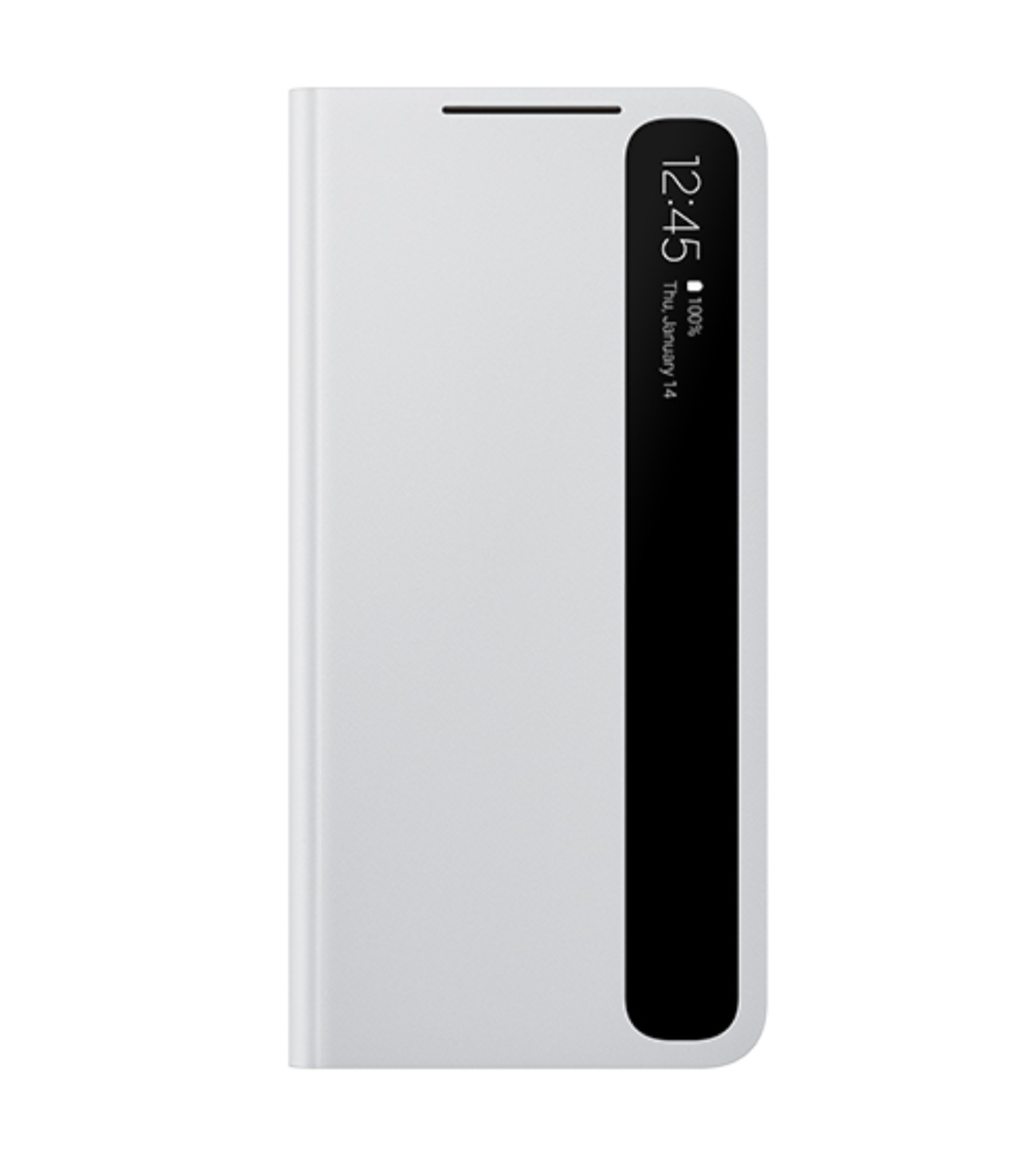 Bao Da Kháng Khuẩn Clear View Dành Cho Samsung Galaxy S21+ - Hiển Thị Màn Hình Thông Minh - Nghe Và Từ Chối Cuộc Gọi Mà Không Cần Mở Nắp - Full Box Nguyên Seal