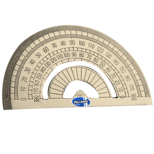 Thước đo độ 180 độ bằng đồng Milliken