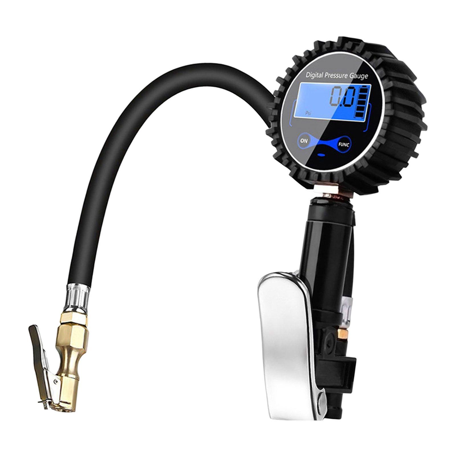 Digital Tyre Inflator Pump 3-200PSI with Pressure Gauge LCD