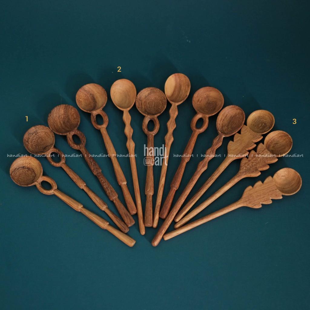 Muỗng gỗ hình dễ thương - Thìa gỗ - Wooden spoon