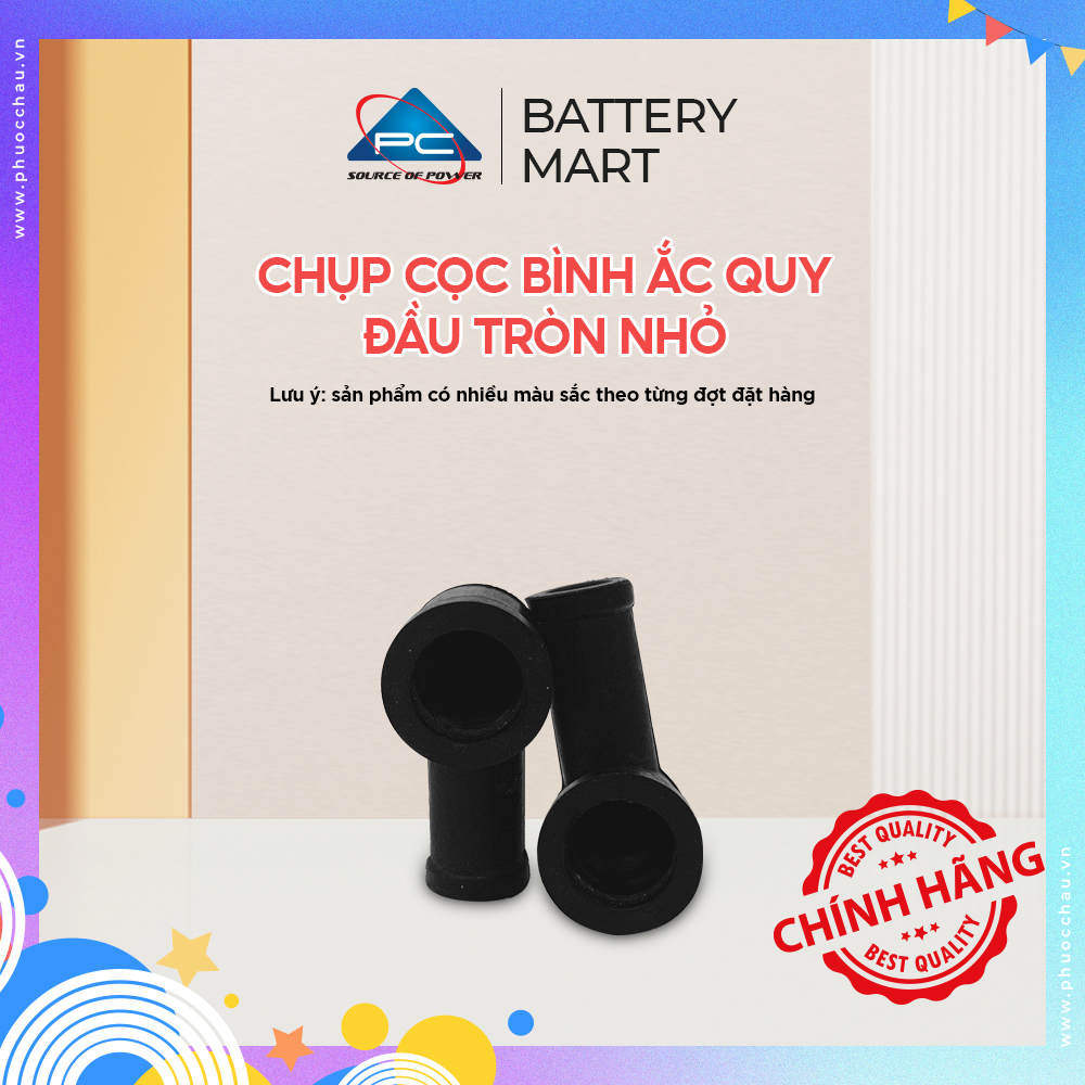 Chụp Cọc Bình Ắc Quy Cách Nhiệt Chuyên Dùng Cho Xe Máy Ô tô, Chống Nước Chạm, Chập Mạch