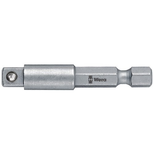 Đầu chuyển nối dài lục giác 1/4" sang vuông 1/4"  Wera 05134399001