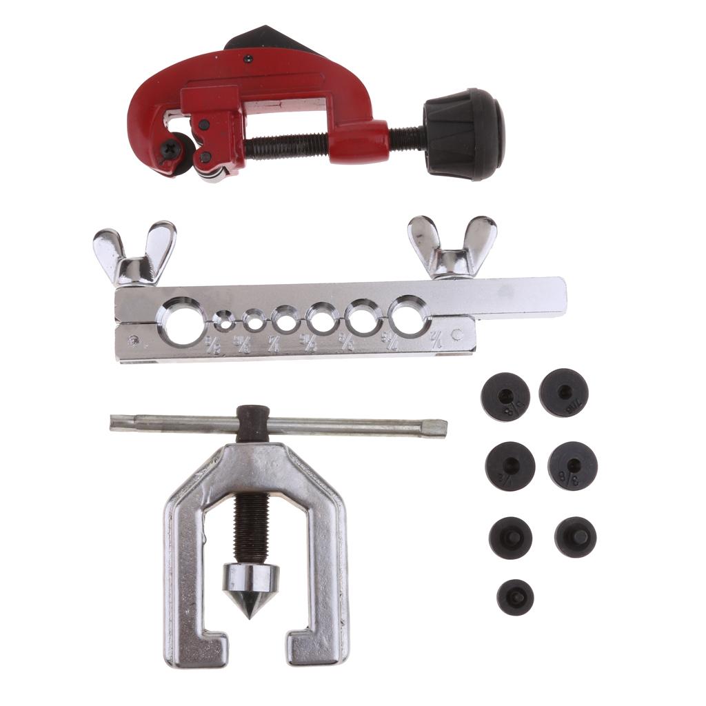 Đế Quốc Ống Đôi Bùng Lên Dụng Cụ Cơ Khí Phanh Thợ Sửa Ống Nước + Tặng Kéo Cắt Ống