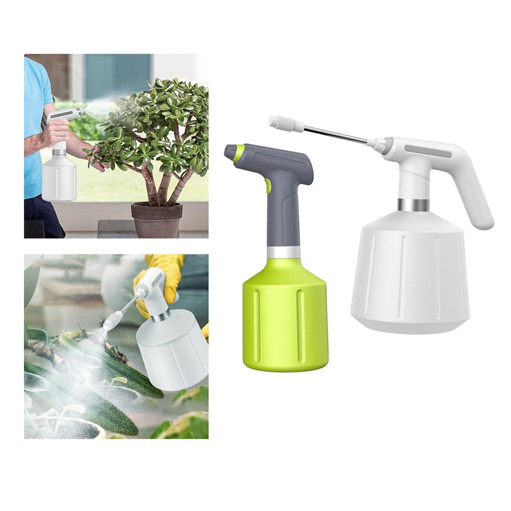 2pcs Handheld Pump Pressure Sprayer Bottle for Garden Green White
