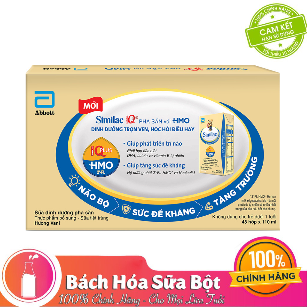 Thùng 48 Hộp Sữa Nước Abbott Similac 110ml