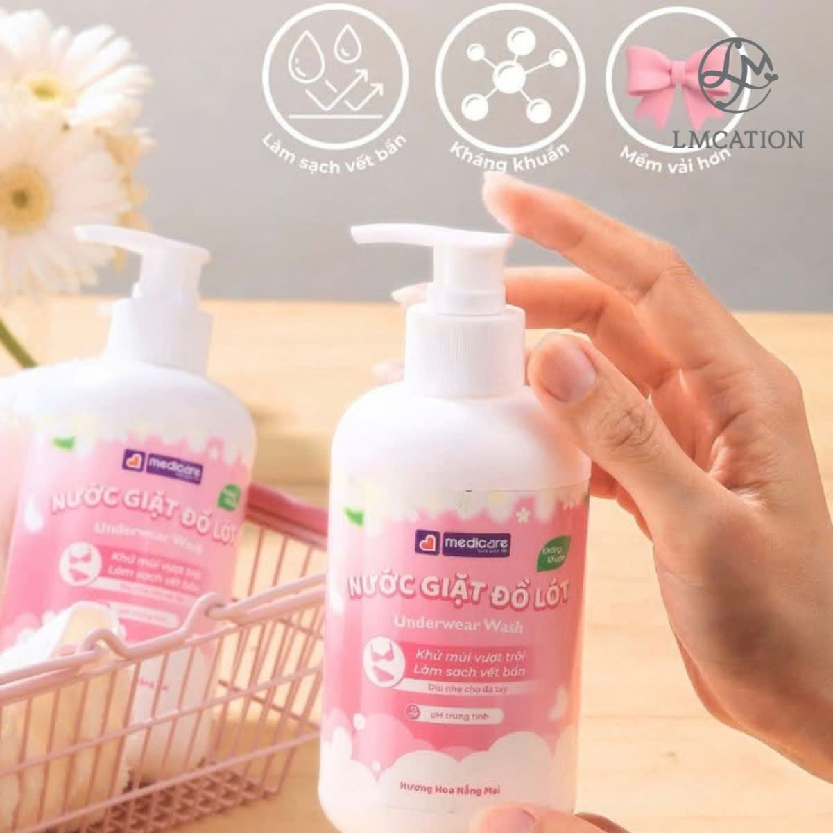 Nước Giặt Đồ Lót Kháng Khuẩn – Sạch Dịu Nhẹ, Bảo Vệ Vùng Nhạy Cảm