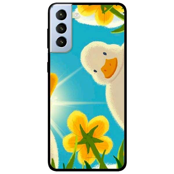 Ốp lưng dành cho Samsung Galaxy S21 / S21 Plus / S21 Ultra - Vịt Dễ Thương