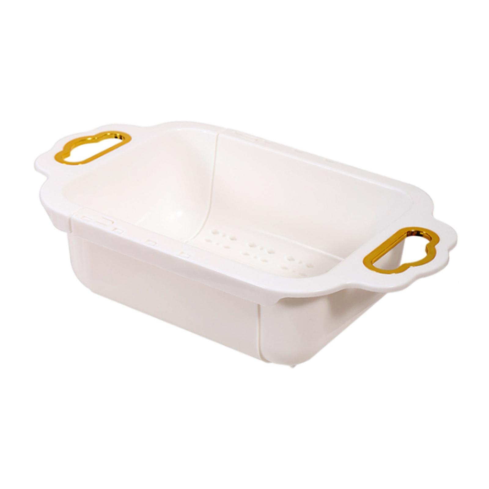 Extendable Sink Colander Extendable Colander over The Sink for Kitchen Pasta