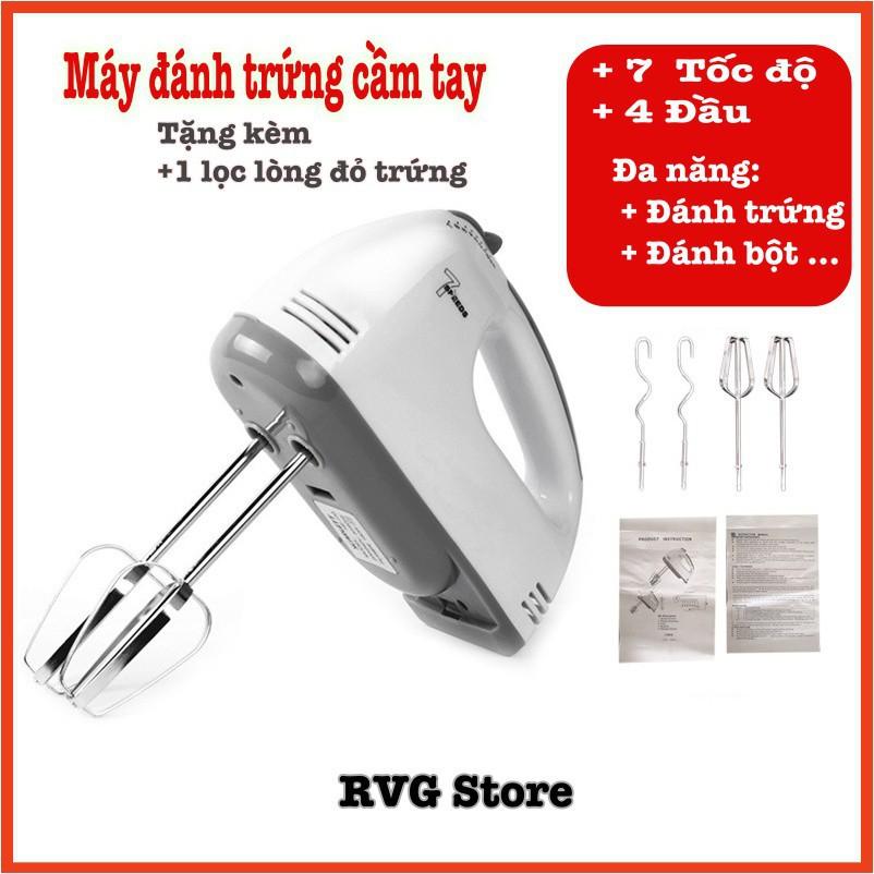 MÁY ĐÁNH TRỨNG CẦM TAY 7 TỐC ĐỘ CAO CẤP