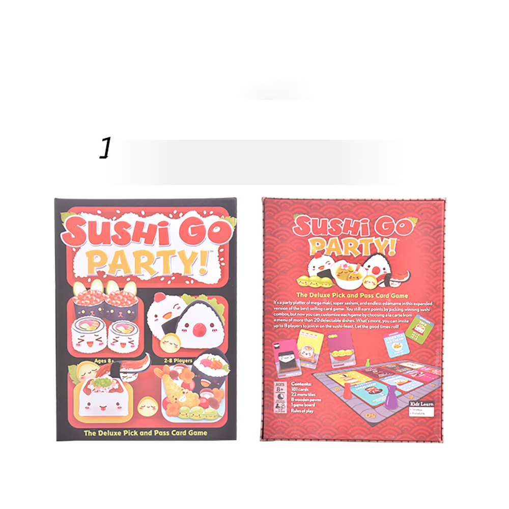 Bộ thẻ trò chơi Sushi Go Party! Board Game vui nhộn dành cho gia đình