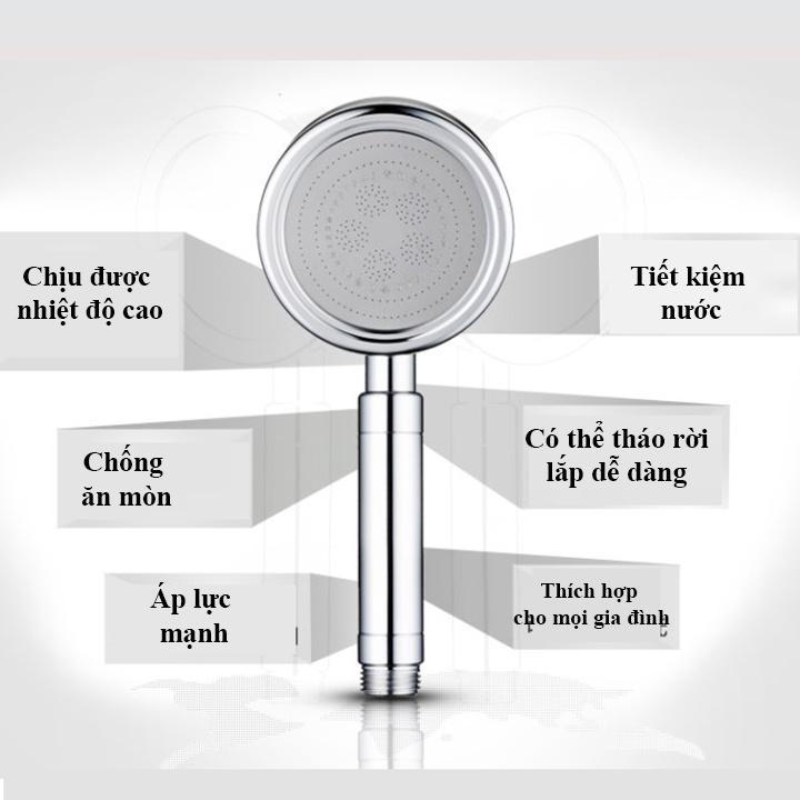 Vòi sen tắm nguyên bộ inox cao cấp