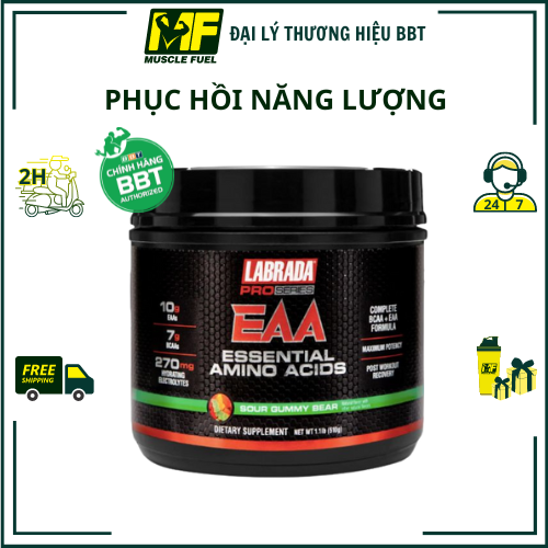 Labrada - Pro Series EAA 30 lần dùng Hổ trợ phục hồi năng lượng và phát triển cơ bắp.