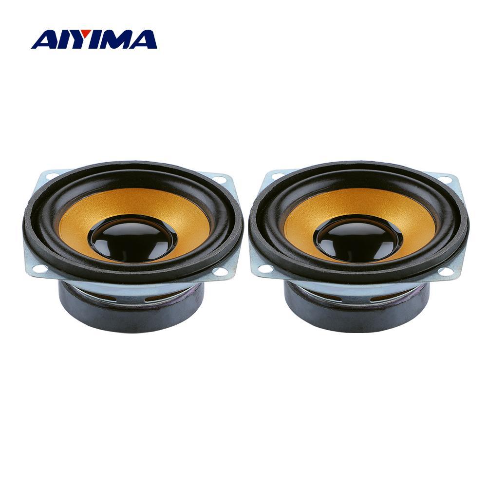AIYIMA Audio 2.5 Inch Loa Toàn Dải Đa Phương Tiện Loa Bluetooth 4 Ohm 5W Âm Thanh Loa Âm Nhạc Hifi Rạp Hát Tại Nhà 2 Chiếc Loa Trầm Kích Thước/Kích Thước Toàn Dải: 2.5"