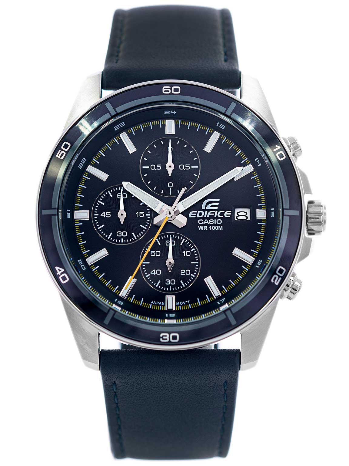 Đồng hồ nam dây da Casio Edifice chính hãng EFR-526L-2CVUDF (43mm)