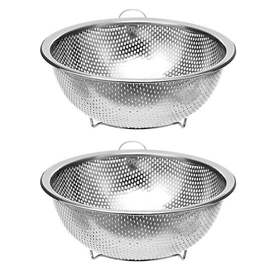 Rổ inox hàng đẹp hiệu tem quả táo