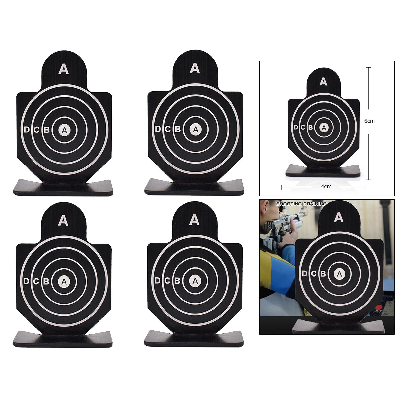 4 Tactical Shooting Target Hand Gun Pistol Aim Practice BB Pellet Durable