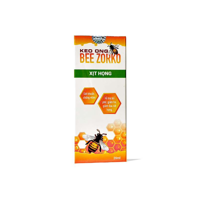 Xịt họng keo ong - Bee Zorko