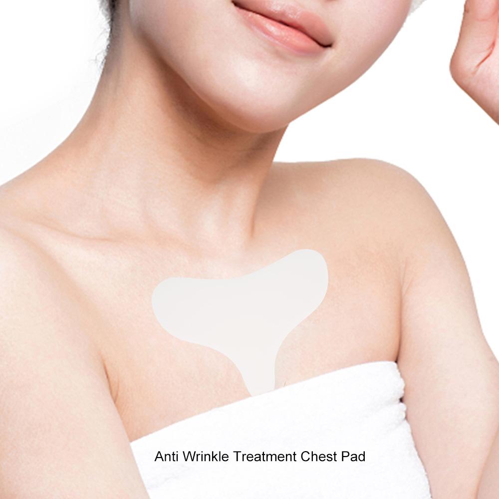 Miếng silicone hình tim tự dính chống nhăn ngực, có thể tái sử dụng