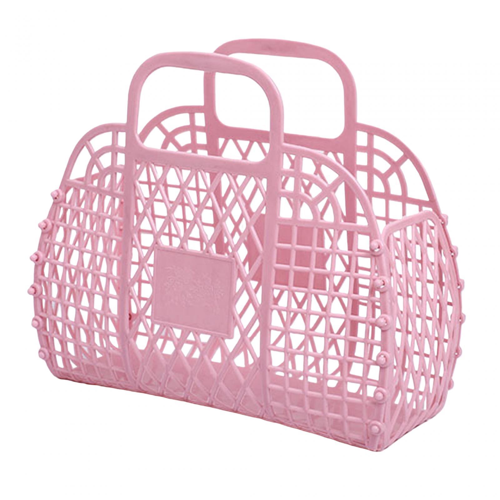 Shower Basket Dorm Beach Tote Bags for Bathroom Kitchen