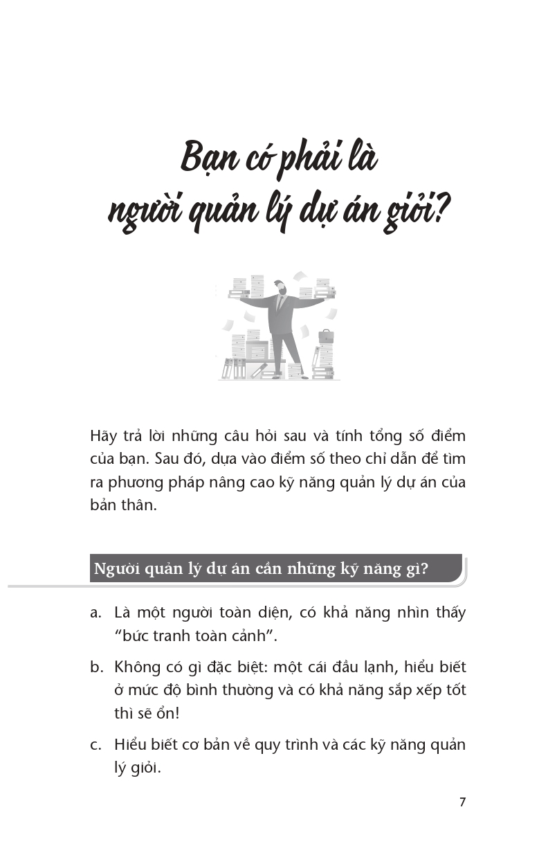 6 Bí Quyết Quản Lý Dự Án Hiệu Quả - Vanlangbooks