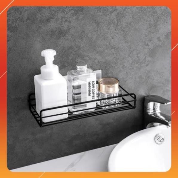 Kệ Chữ Nhật Dán Nhà Tắm Bằng Sắt Sơn Tỉnh Điện hs 1