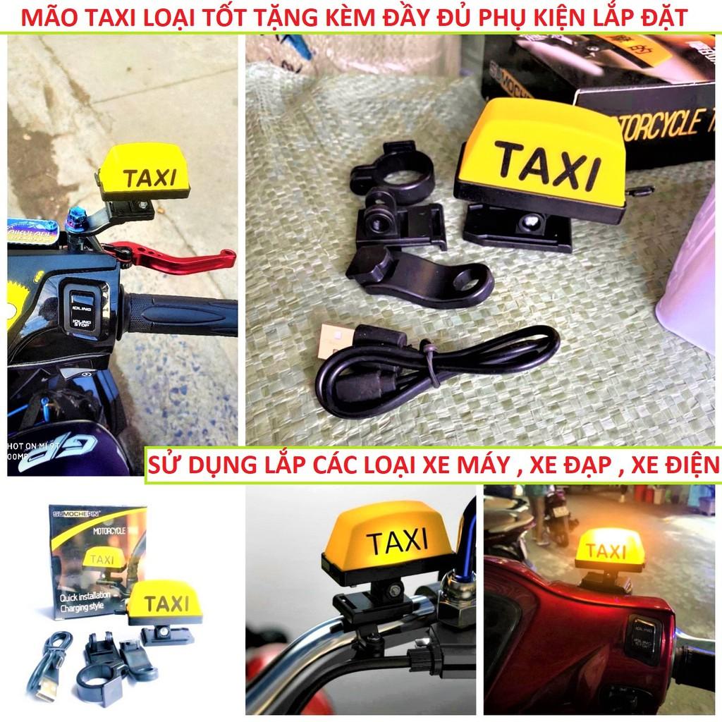 ĐÈN TAXI TRANG TRÍ XE MÁY , XE ĐIỆN LOẠI TỐT NHIỀU HIỆU ỨNG CỰC ĐẸP