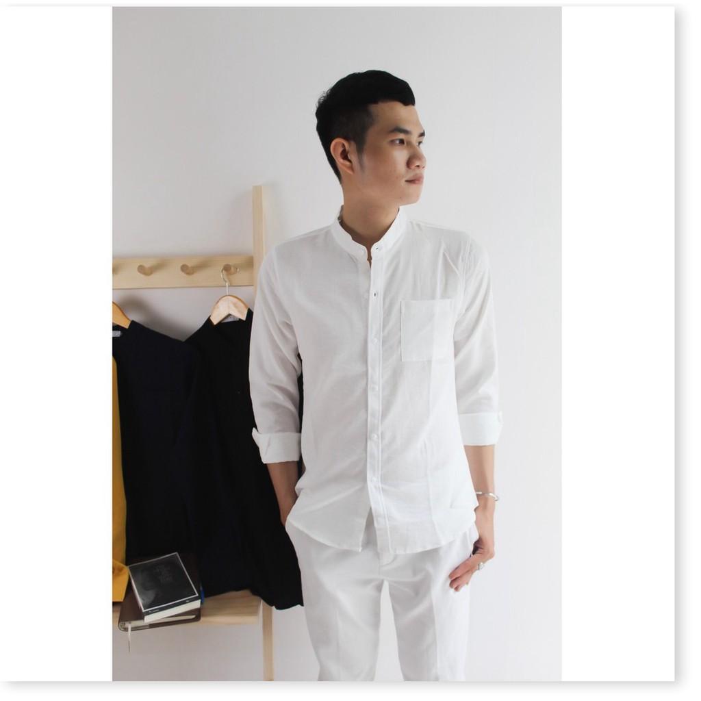 ÁO SƠ MI ĐŨI NAM,ĐƯỢC LÀM BẰNG CHẤT LIỆU VÃI ĐŨI THOÁNG MÁT KHÁNH AN FASHION