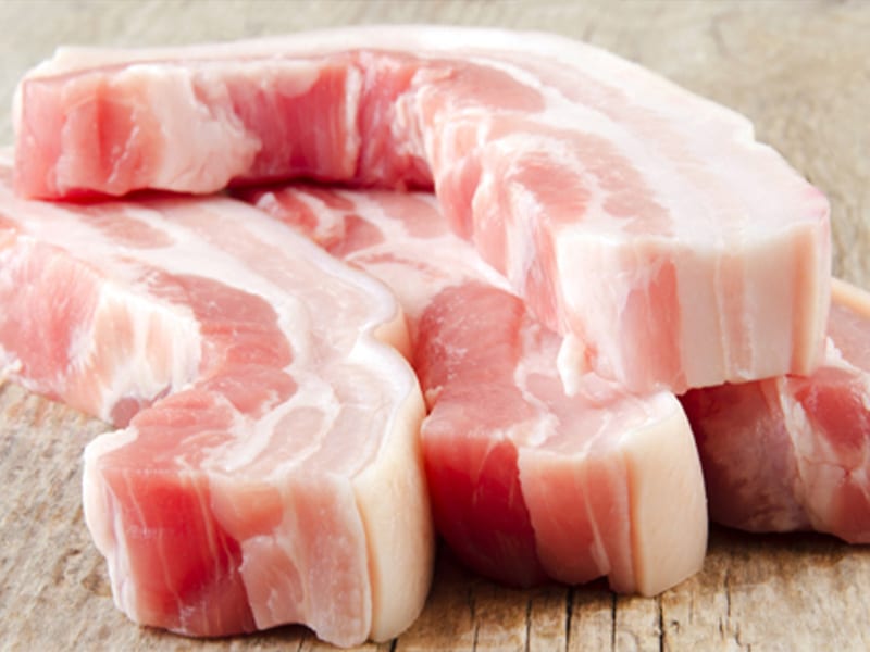 Thịt ba chỉ heo Truefood nhập khẩu 500g