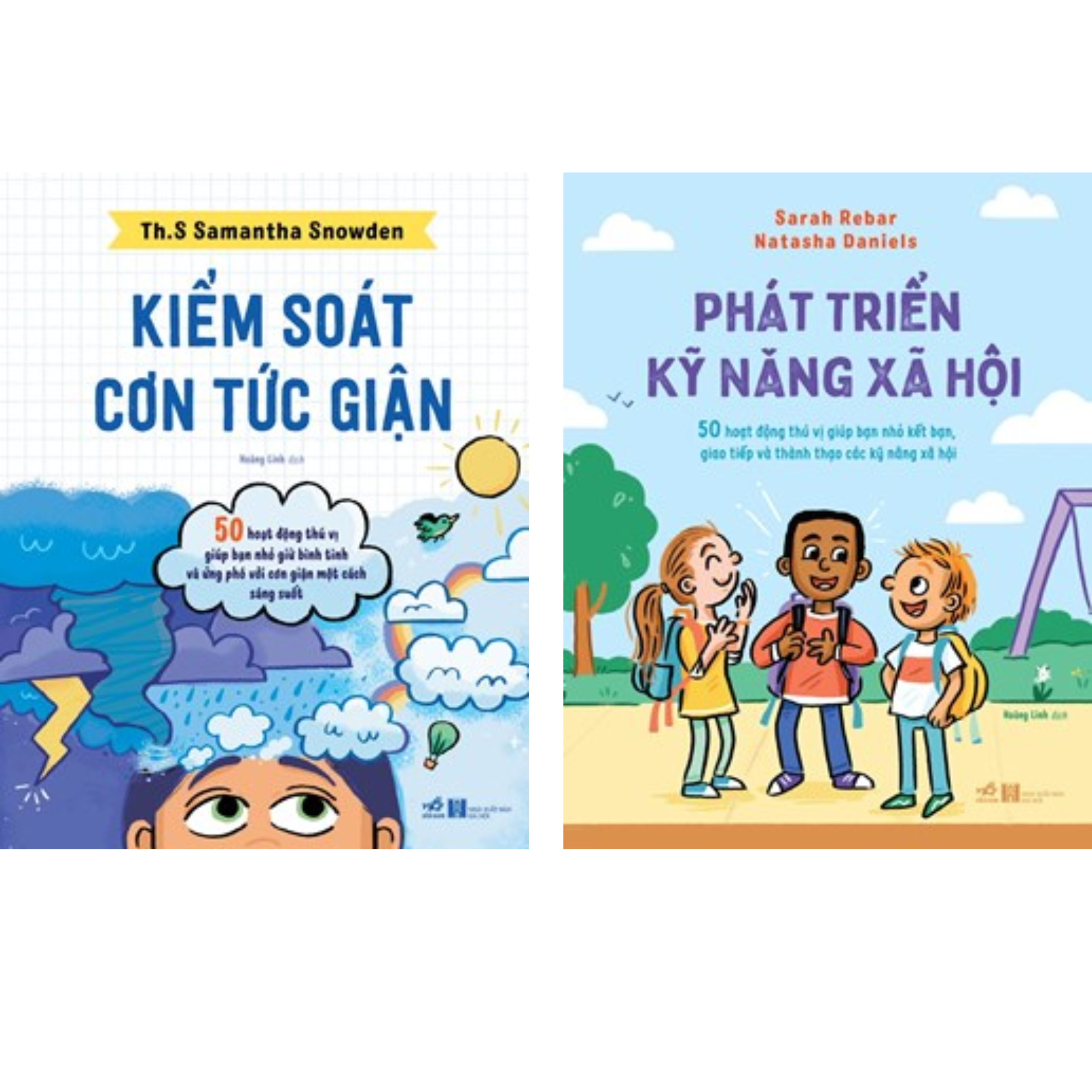 Combo 2Q: Kiểm Soát Cơn Tức Giân - 50 Hoạt Động Thú Vị Giúp Bạn Nhỏ Giữ Bình Tĩnh Và Ứng Phó Với Cơn Giận Một Cách Sáng Suốt + Phát Triển Kĩ Năng Xã Hội - 50 Hoạt Động Thú Vị Giúp Bạn Nhỏ Kết Bạn, Giao Tiếp Và Thành Thạo Các Kĩ Năng Xã Hội