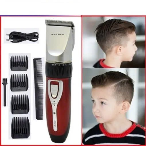 Tông đơ cắt tóc 4 cữ lược cắt tỉa êm ái, tăng đơ cắt tóc trẻ em người lớn dành cho gia đình - Hàng cao cấp