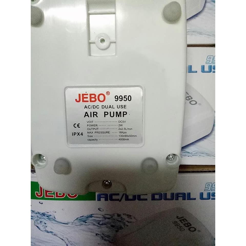 Sủi acquy Jebo 9950 cho bể cá cảnh