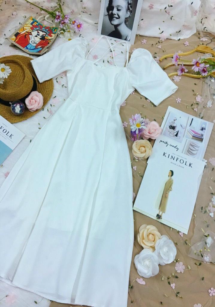 ĐẦM XÒE TAY BỒNG CHÉO DÂY 73667252