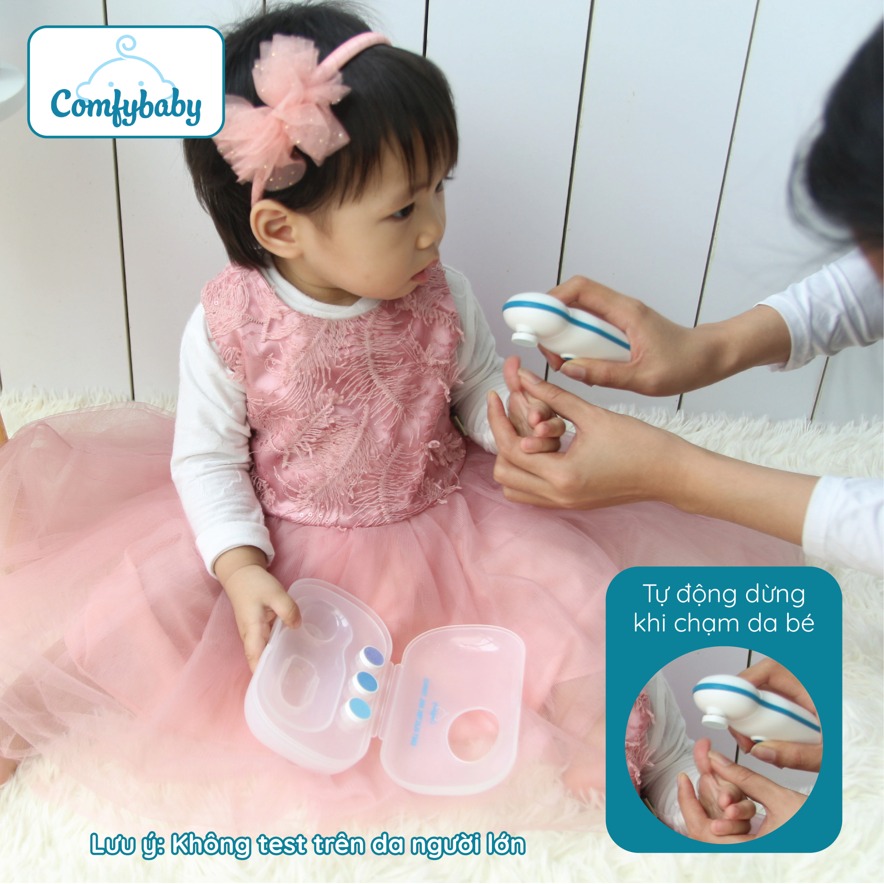 Máy dũa móng tay tự động cho trẻ Comfybaby