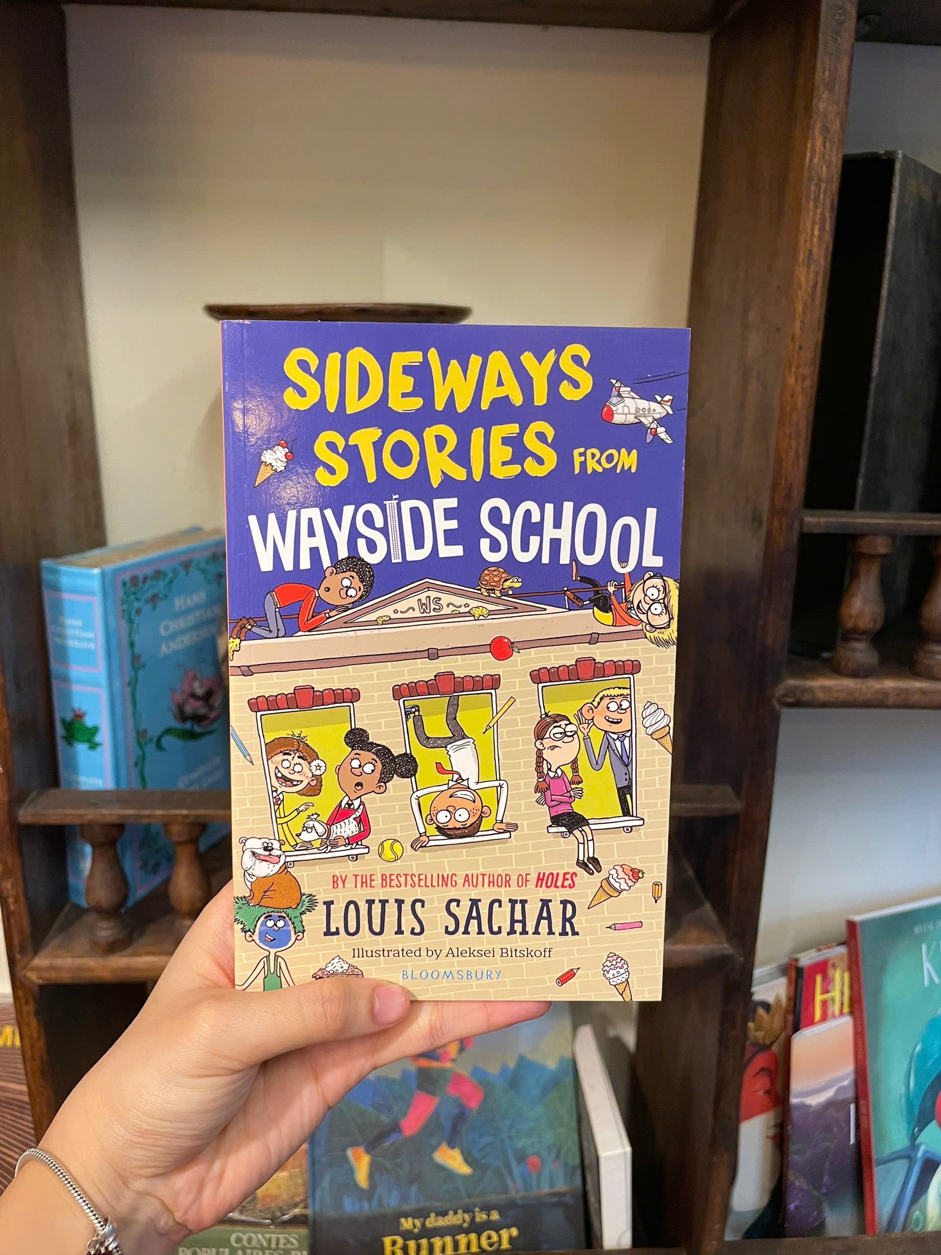 Sách - Sideways Stories From Wayside School by Louis Sachar | English Children Book / Ngoại văn