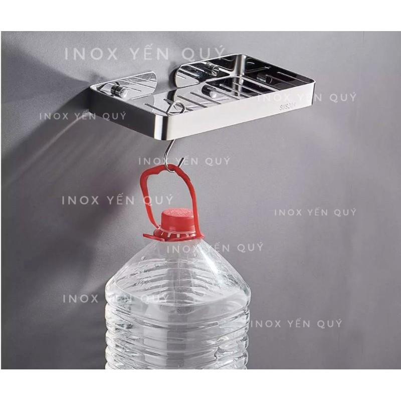 KỆ LỚN ĐỂ XÀ PHÒNG DẦU GỘI INOX304