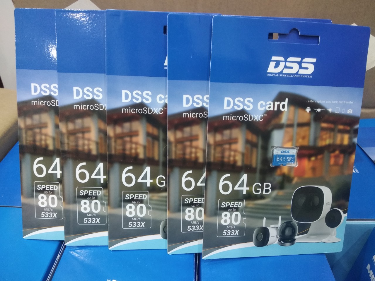 Thẻ nhớ DSS P500-64 64GB Thẻ nhớ UHS-I U1 Class 10 tốc độ đọc 80Mb/s - Hàng chính hãng