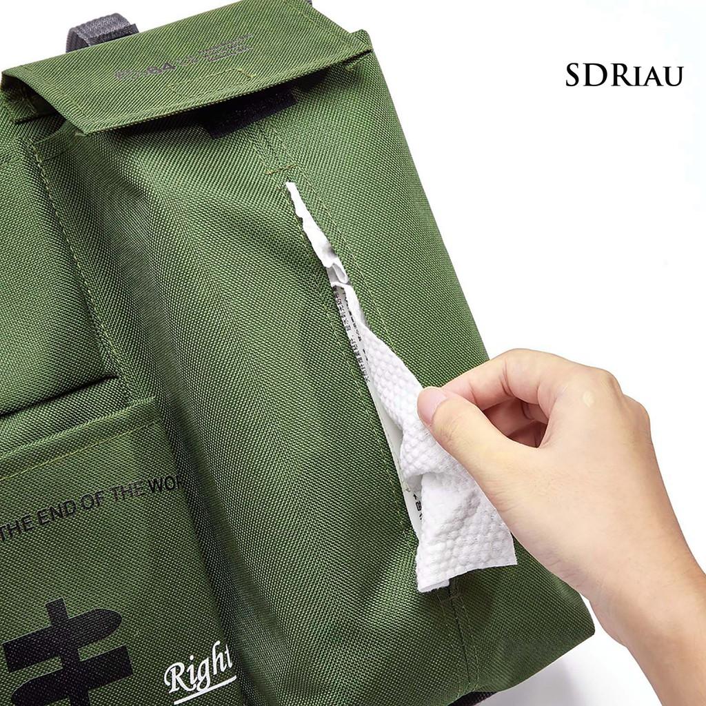 Túi Đựng Đồ Treo Ghế Sau Xe Hơi Chống Mòn Bằng Vải Oxford