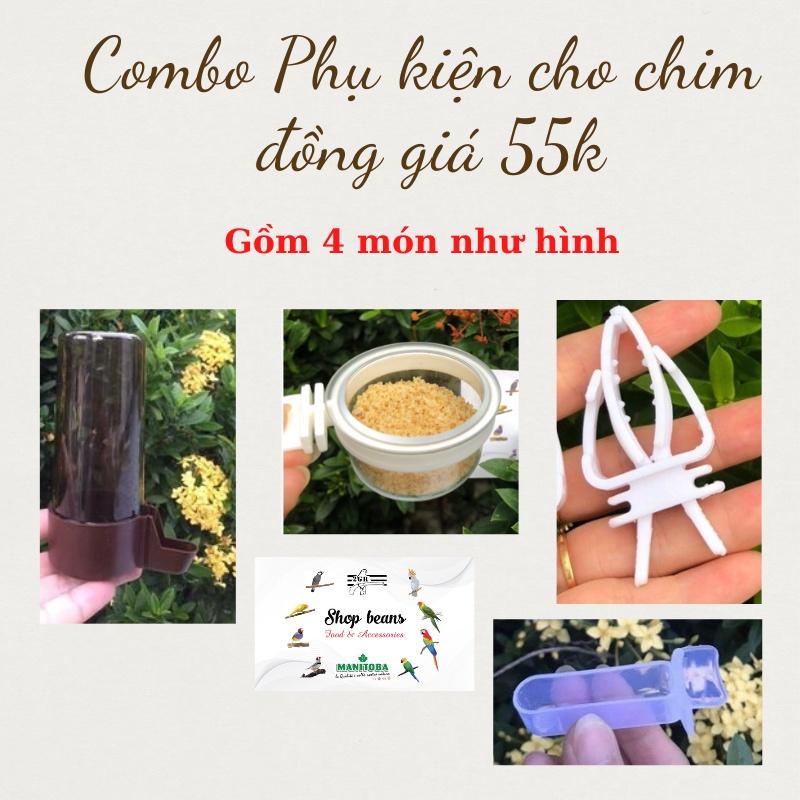 Combo phụ kiện cho chim