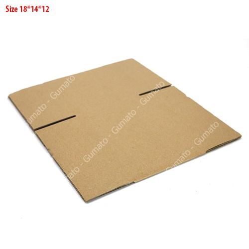 Hộp giấy P40 size 18x14x12 cm, thùng carton gói hàng Everest