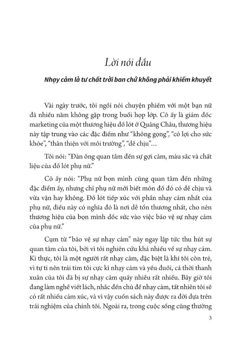 Nhạy Cảm - Tư Chất Trời Ban Không Nên Lãng Phí _ML