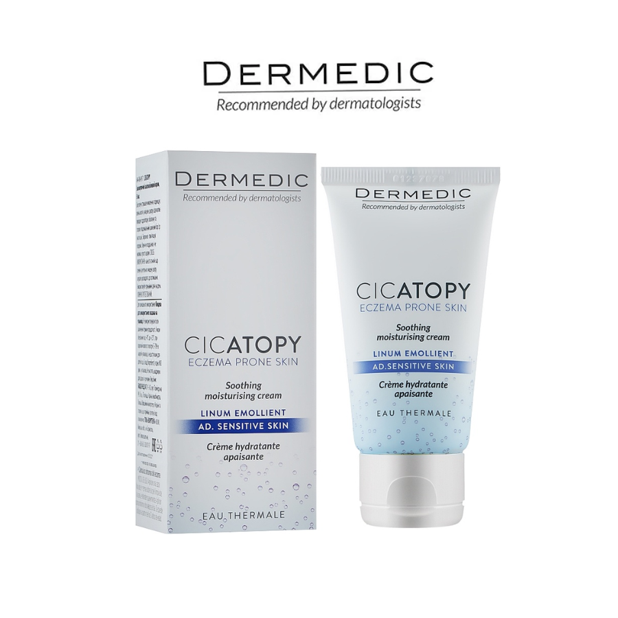 Kem dưỡng ẩm làm dịu da Dermedic Cicatopy Soothing Moisturising Cream 50ml