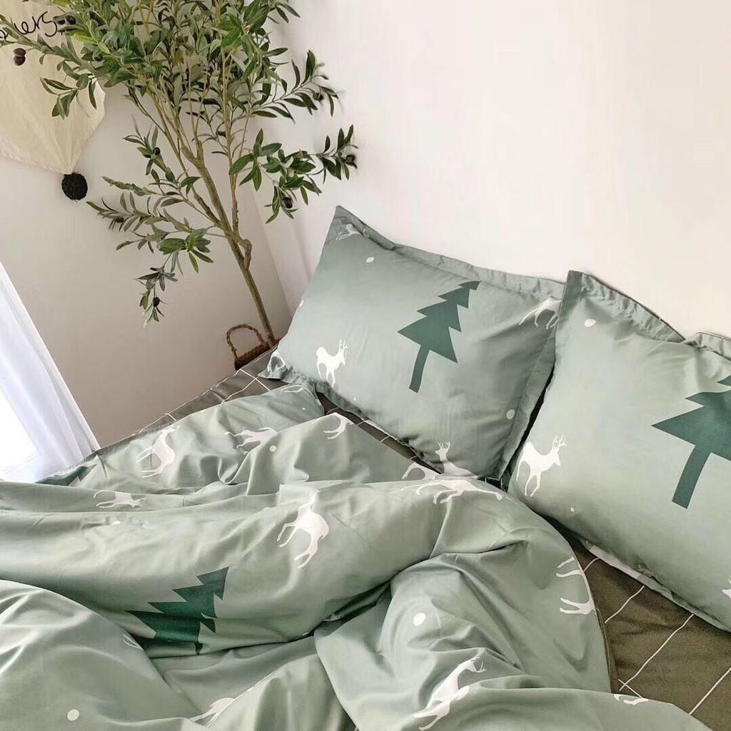 Bộ cotton poly cây thông xanh